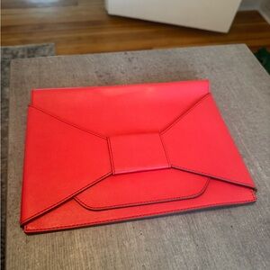 Banana Republic Red Clutch